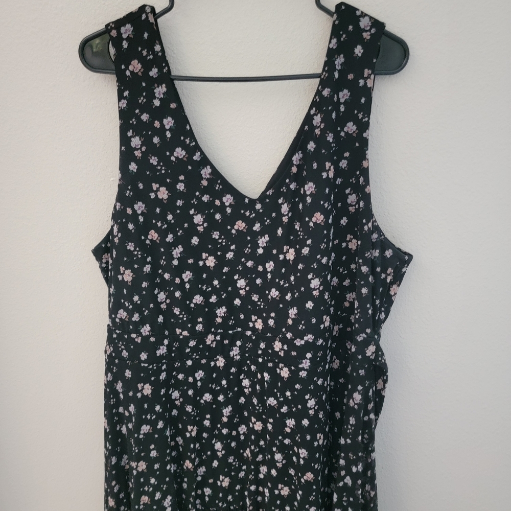 Torrid Flowy Floral Mesh Maxi Dress - Picture 6 of 8
